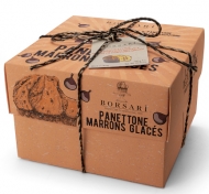 BORSARI PANETTONE AST.GR.750 MARRON GLACES